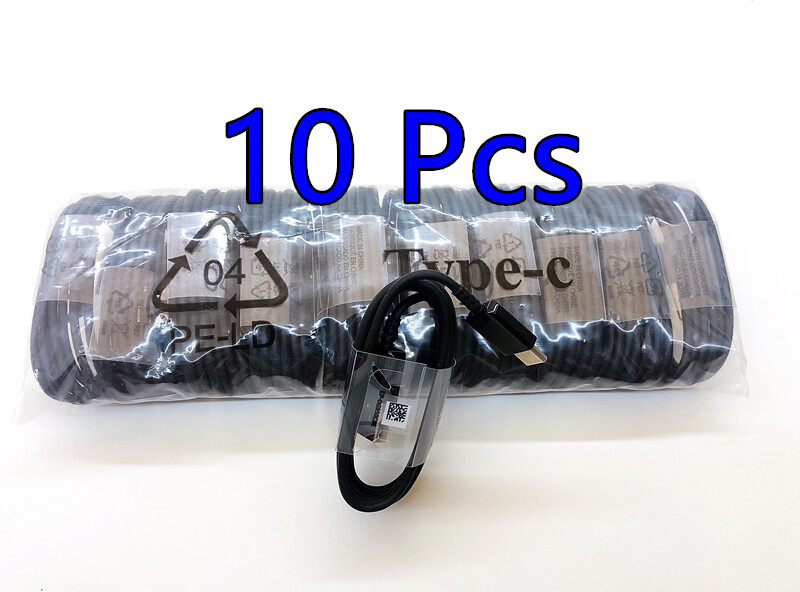 10x Lot Type C USB Data Fast Charger Cable for Samsung Galaxy S8 S9+ NOTE8 N9 BK