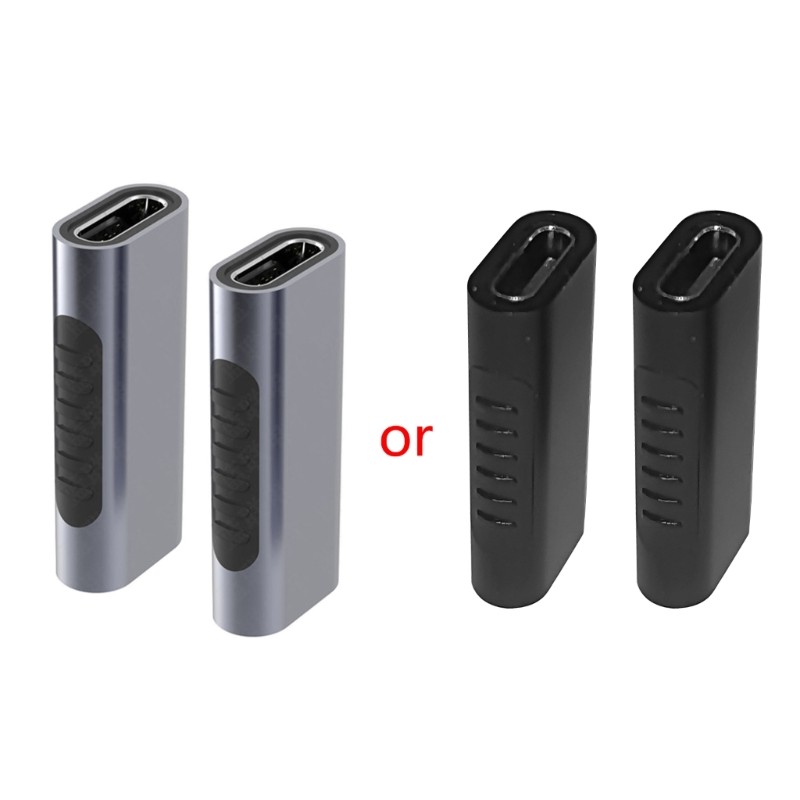 For Phone Tablet Laptop USB Type C Female to Female Adapter Converter Connector