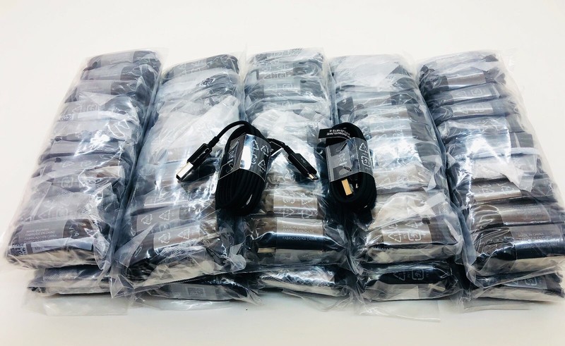100X Micro USB/Type-C Fast Charging Cable For OEM Samsung Phone Android BK LOT