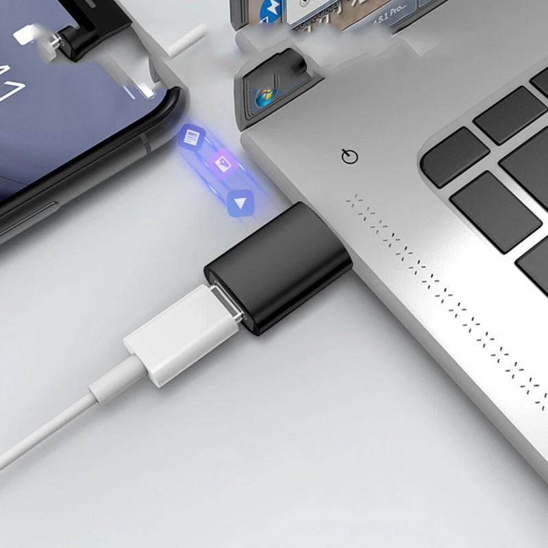 3/6/9 Pack USB-C 3.1 Male to USB A Female Adapter Converter Type C Android Phone gallery