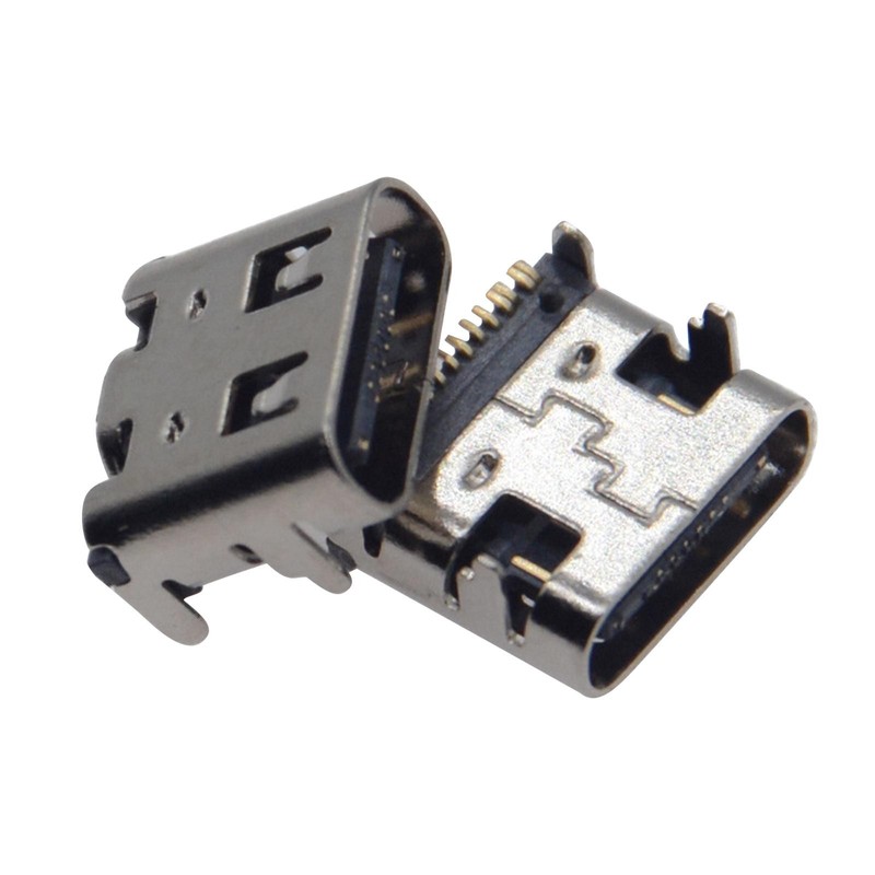 100PACK SMT USB 3.1 Type-C 16pin Female Connector For Mobile Phone Charging port gallery