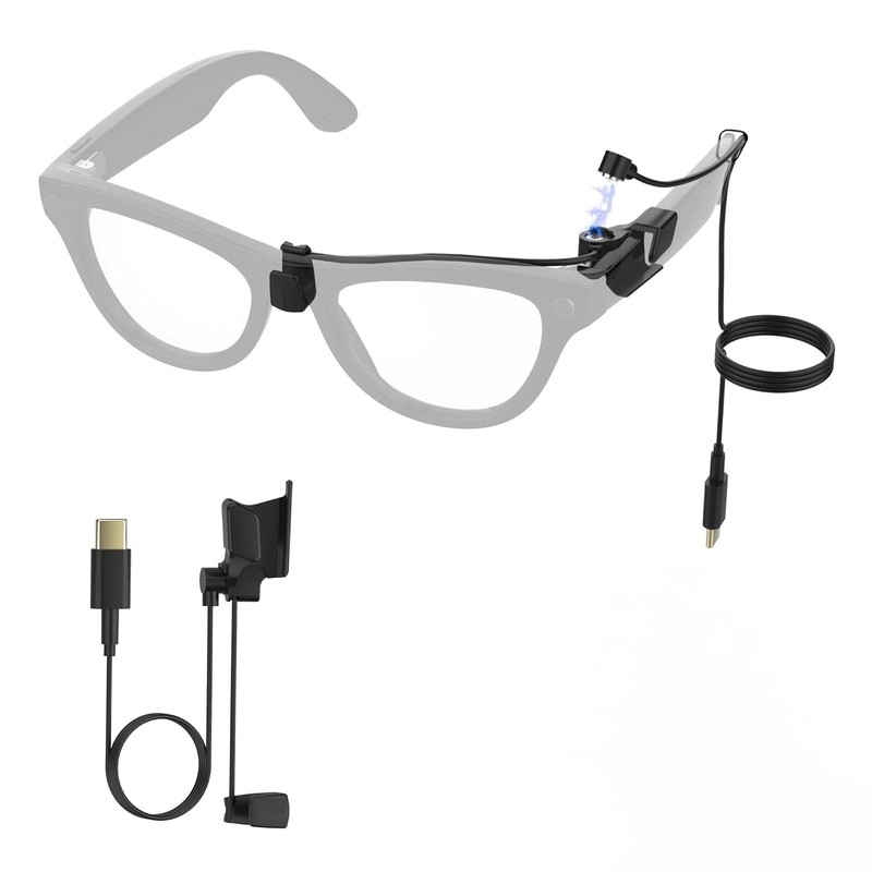 Magnetic Charging Cable for Ray-Ban Meta Wayfarer/Skyler/Headliner (GEN1 &Gen2)/