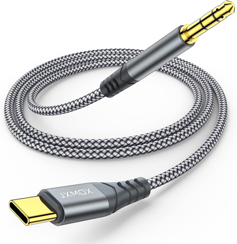 USB C to 3.5Mm Audio Aux Jack Cable , Type C to 3.5Mm Headphone Car