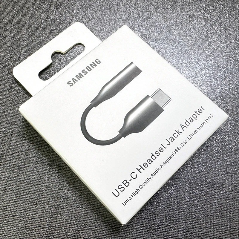 Samsung USB Type C to 3.5mm Audio Adapter Aux Jack Cable for Galaxy S25 S24 S23