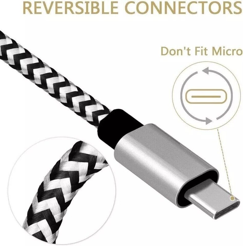 15 Feet USB Type C Charger Cable Extra Long Cord Smartphone Android Phone Tablet gallery