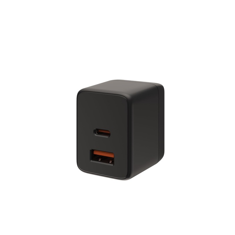 UAG SRG 30W GaN 2-Port Wall Charger - USB USB-C Foldable Fast Charging, Black gallery