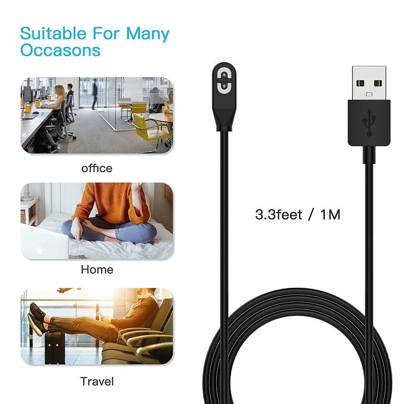 2 Pack Compatible for Shokz Charging Cable,Magnetic Charger Cord Compatible f... gallery
