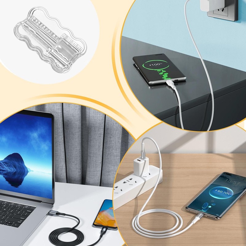 5pcs Charging Cord Protector Cord Saver USB Charging Cable Anti-Break Sleeve gallery