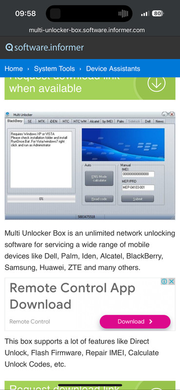 multi repair for Multi-repair Box unlimited for Dell Palm for Alcatel BlackBerry gallery