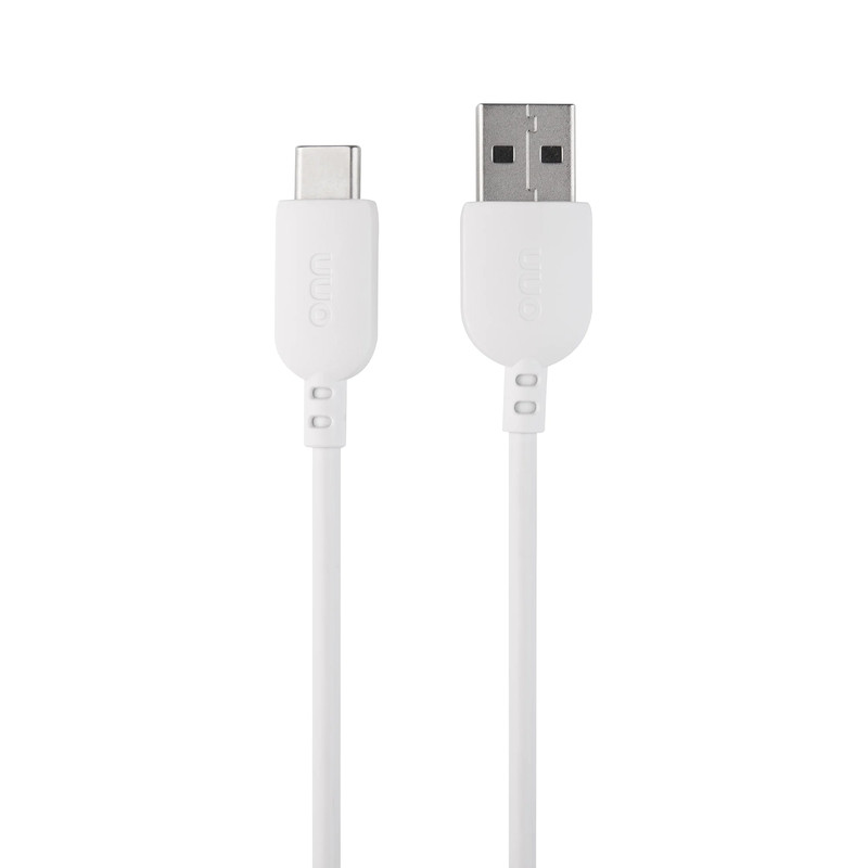 6Ft USB-C to USB-A Charging Cable, USB-IF Certified, White – Compatible with Iph