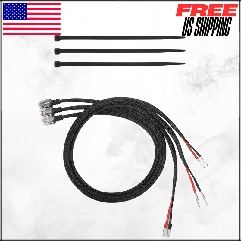 Mirror Tap Radar Detector Hardwire Power Kit For Uniden R8 R7 R4 R3 15″ RJ11