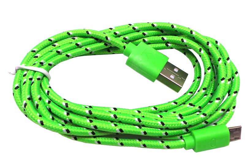 Rapid Sync Charge Braided Micro USB Cable For Galaxy S6 S5 S4 S3 S2 Note III IV gallery