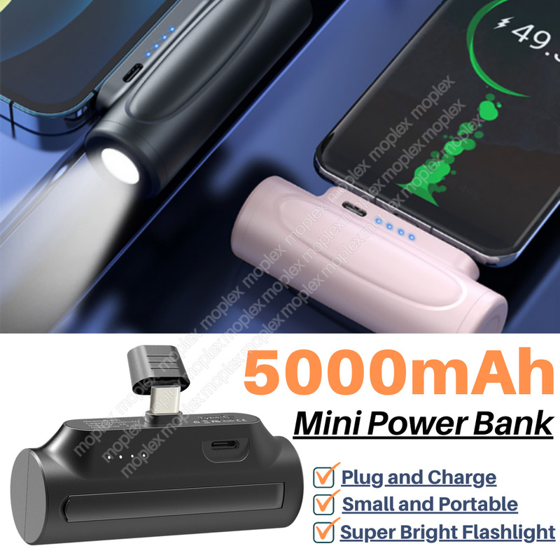 5000mAh Portable Charger External Battery Pack Power Bank For Android Samsung LG