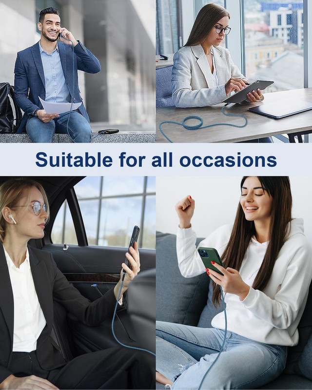 USB C Charger Cable 10ft 20W Fast Charging for iPhone 17/16/15 - Extra Long gallery