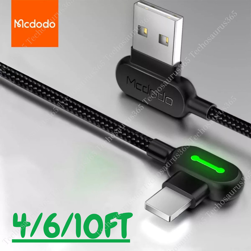 3x Mcdodo Fast Charger USB Charging Cable for iPhone 14 13 12 11 Pro X 8 7 iPad