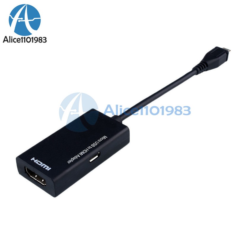Micro USB to HDMI Adapter 1080P MHL HDTV Cable for Samsung Huawei Sony HTC LG gallery