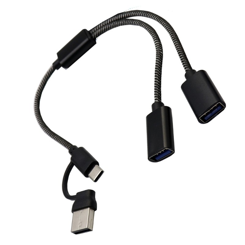 2/3 Port USB Splitter Cable Fast Speed Data Transfer And Power Charging gallery