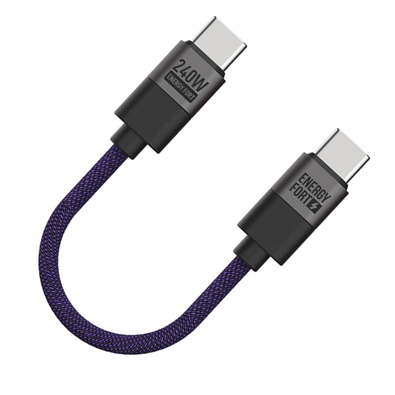 240W Power Delivery Quick Charge Cable for USB C Devices Nylon Braided gallery