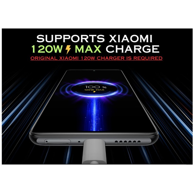Flexible 1 Meter 120W USB C Charging Cable for Xiaomi