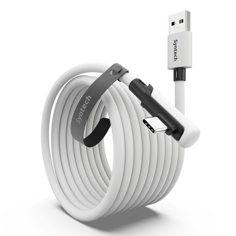 Link Cable 16FT, USB 3.0 to USB Cable for Meta Quest 3/3S/2, Pico 4
