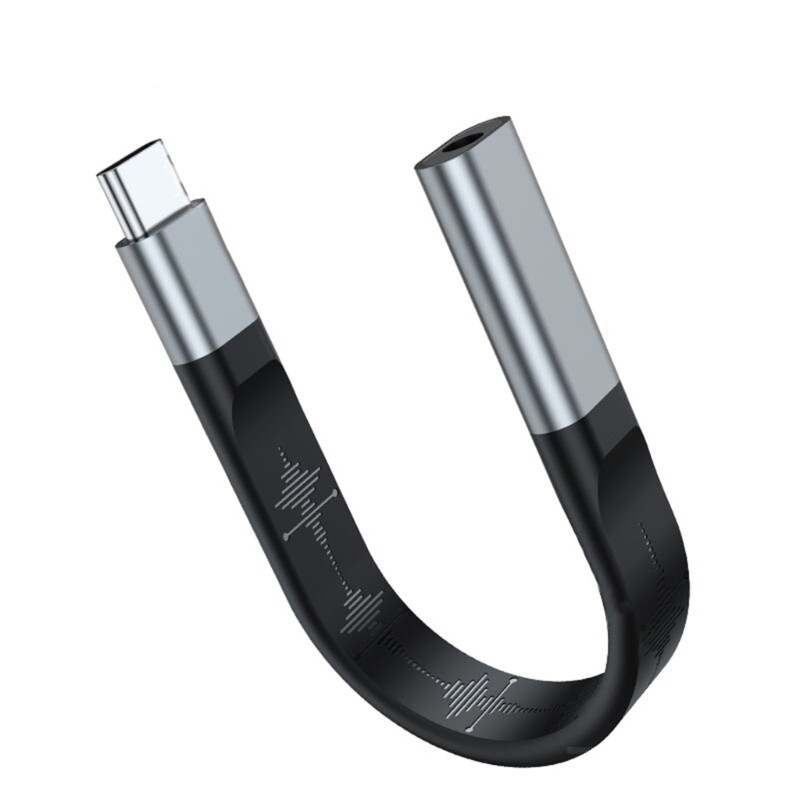 Type C to 3.5mm Headphone Adapter sound Conversion 138mm for Devices