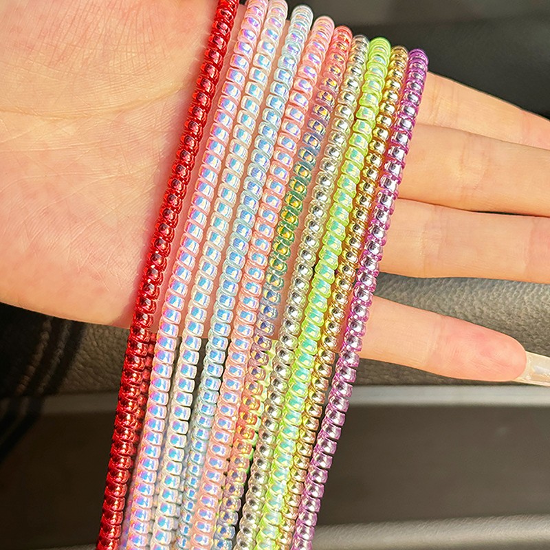 1.6m Spiral Charger Cable Cord Protector Anti-break Spring Protection Rope gallery