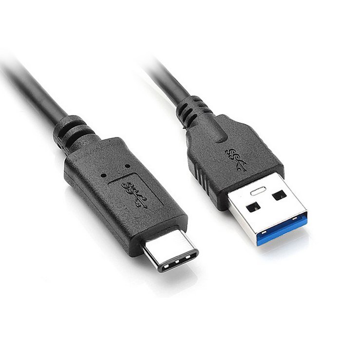 USB Type-C to USB 3.0 Data Sync Charger Adapter Cable Cord For HTC Wildfire X 1M gallery