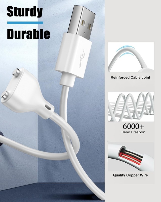 High-Quality Magnetic Charging Cable with Overcharge Protection - 7mm Designs gallery