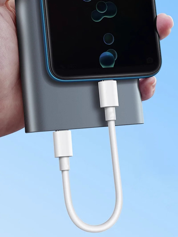 Short 30cm Type C to USB C Cable Fast Charging For Iphone15 Xiaomi Samsung Huawe gallery