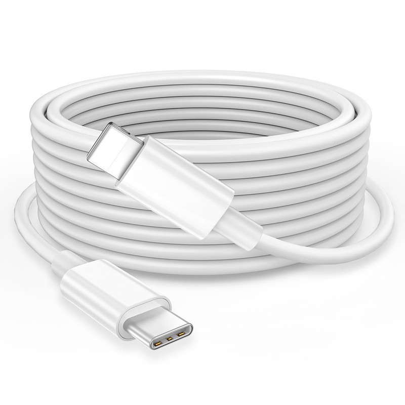 USB C To Lightning Cable 6.6FT MFi Certified Charger Cord 2M White High Speed