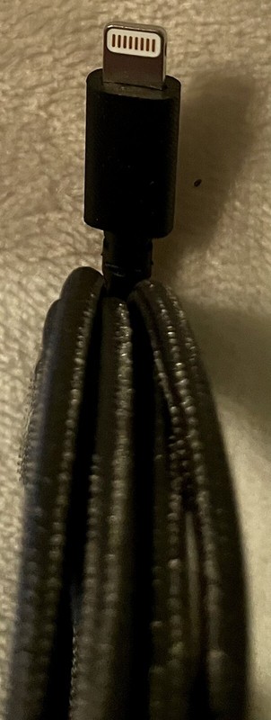 Anker USB Apple Cable 3ft Black Nylon Braided Charge Cord In Cloth Bag gallery
