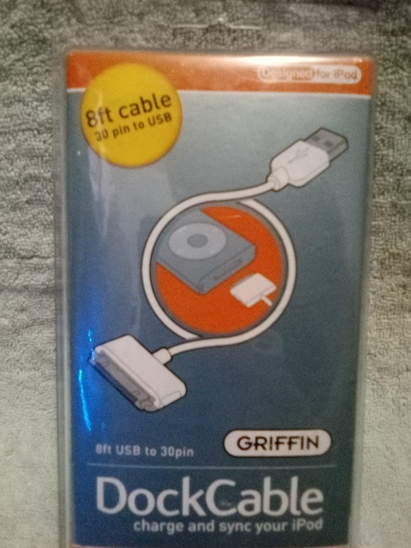 Apple MA591G/C 30-pin to USB Cable (griffin)