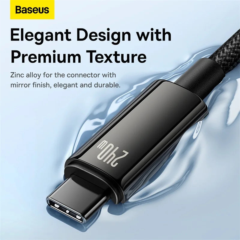 Baseus 240W USB C Cable PD 3.1 For MacBook Samsung S22 Xiaomi iPad Huawei PD gallery