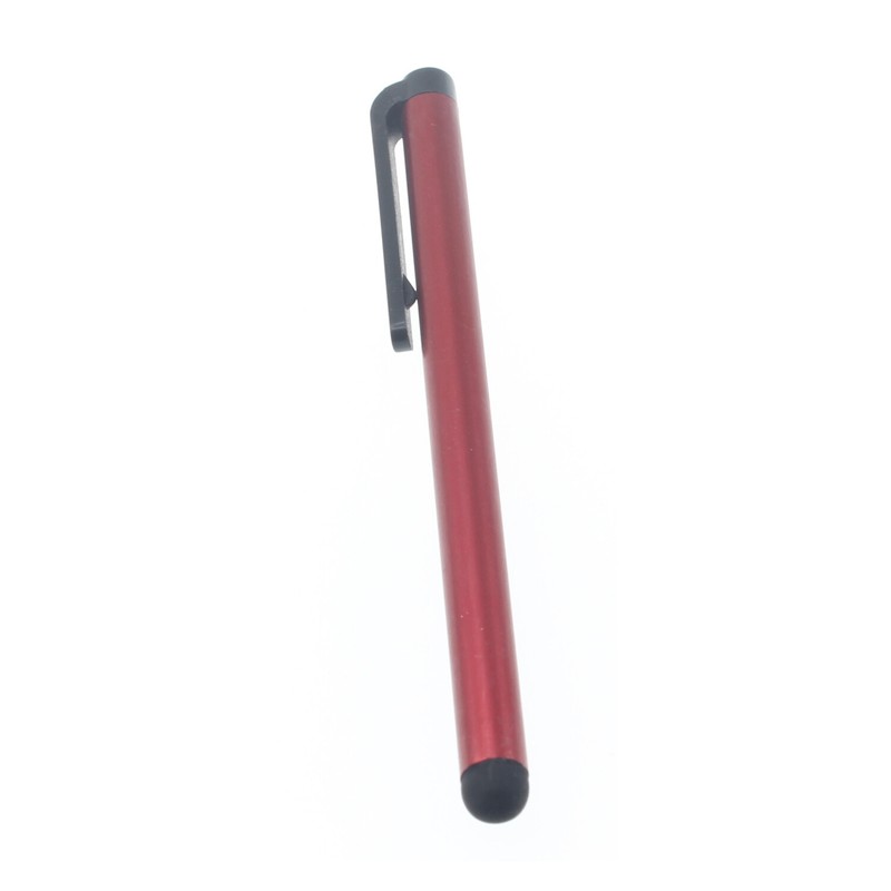 Red Stylus Pen Touch Compact Lightweight for Cell Phones