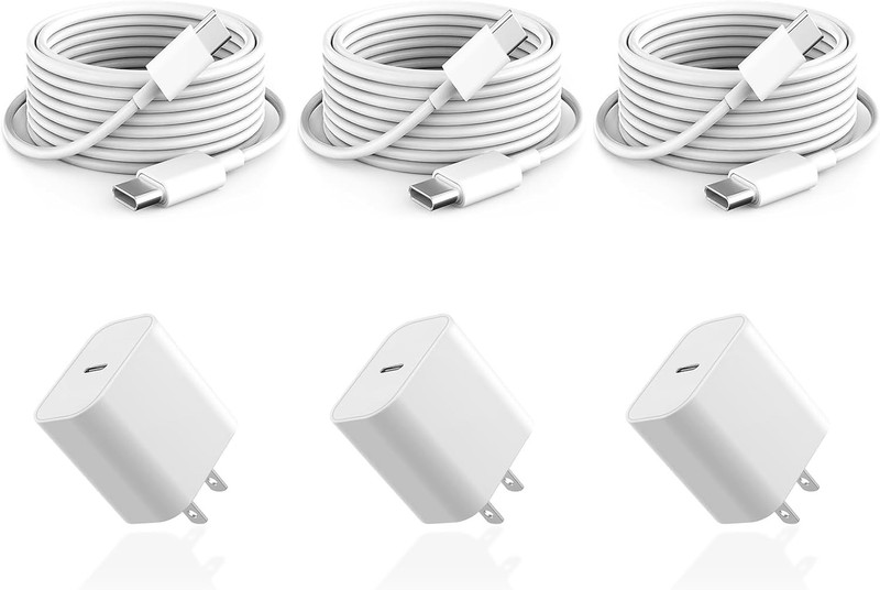 10FT for iPhone 17 16 15 Charger Fast Charging, 10 FT Long USB C Charger Cord wi