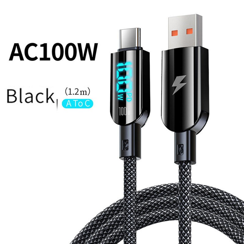 Adapter Cable Converter Data Sync Connector USB A to Type C Cable Fast Charger