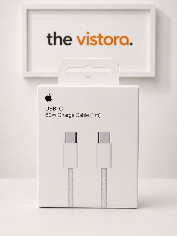 Apple Orginal 60w usb-c charge cable 1m Nylon for iPhone 15, 16, 17 Pro & ProMax