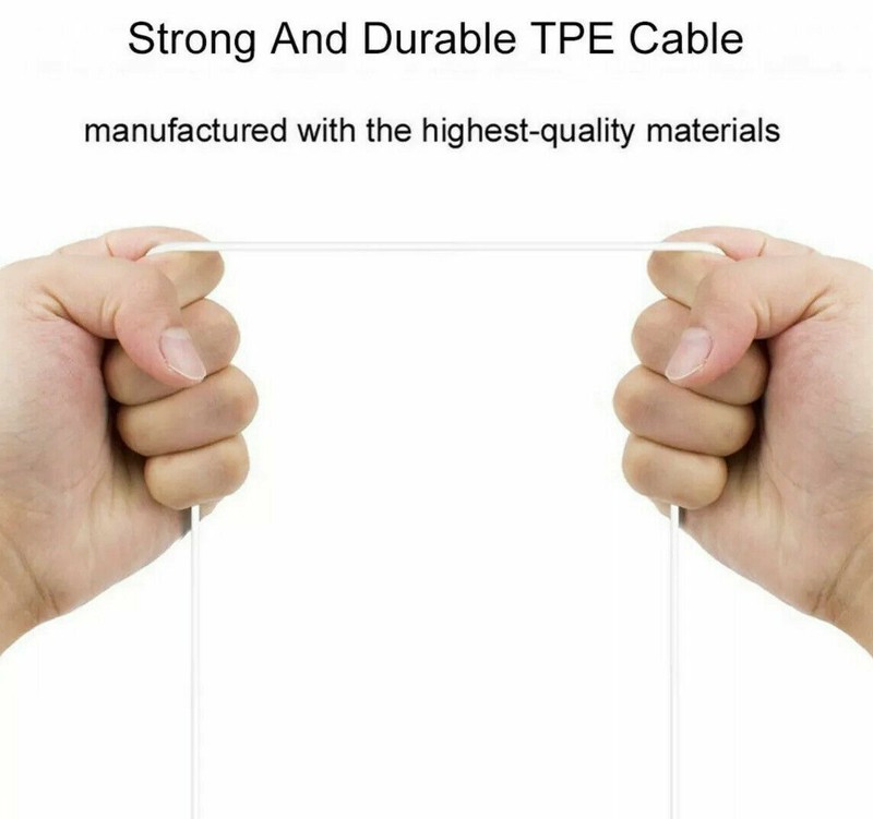 3pk Original OEM Charger Cable Cords For Apple iPhone 7 PLS 8 X 11 12 13 14 Pro gallery
