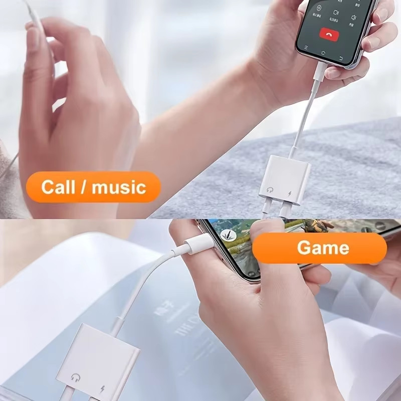 Type-C USB C to 3.5mm Jack Headphone & Charger 2 in 1 Adapter for Samsung Galaxy gallery