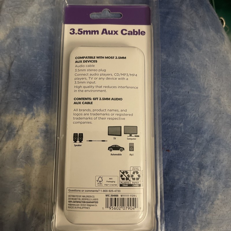 Infinitive 3.5mm Aux Cable 6FT gallery