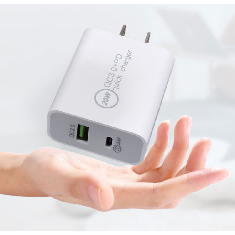 2X 20W QC3.0 USB C Fast Charger PD Power Adapter For iPhone 11 12 13 Samsung LG gallery