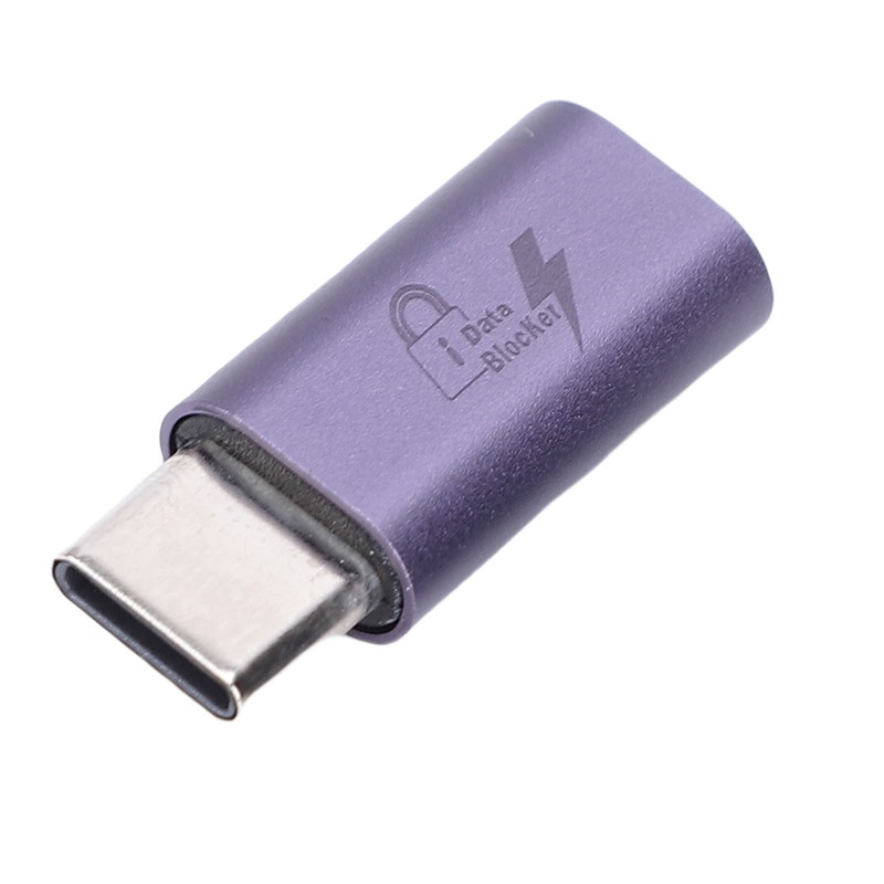 2PCS USB C To C Data Blocker Anti Juice Jacking Refuse Hacking USB Data Blocker gallery