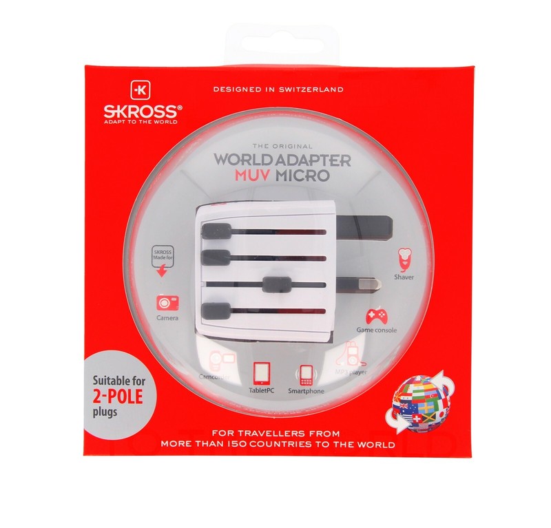 Skross World MUV Micro White Charging Adapter gallery