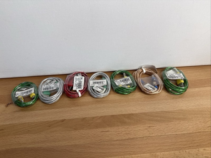 Lot of 8 7-Eleven Light Up Micro USB Charging Cables - Multiple Colors - New gallery