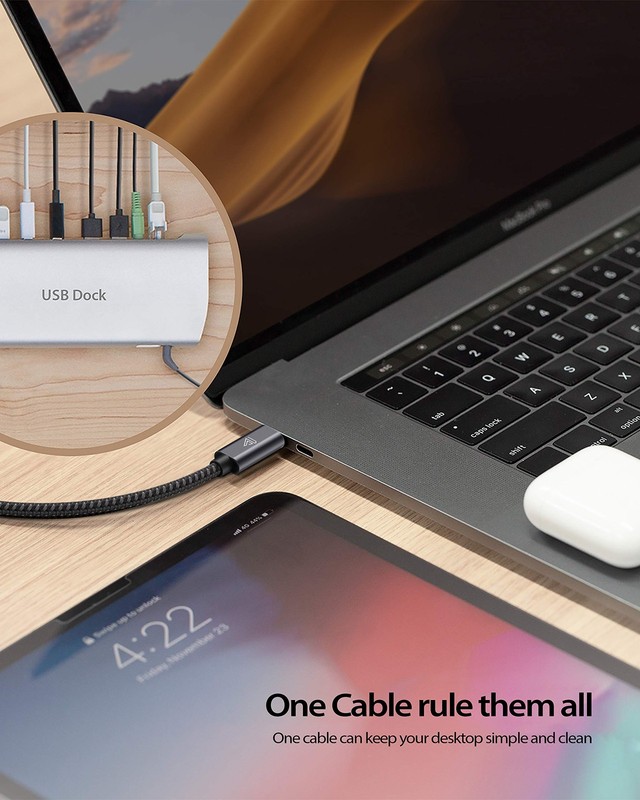USB Type C Extension Cable (1.5ft/0.5M), USB 3.1(10gbps) Male to Female Exten... gallery