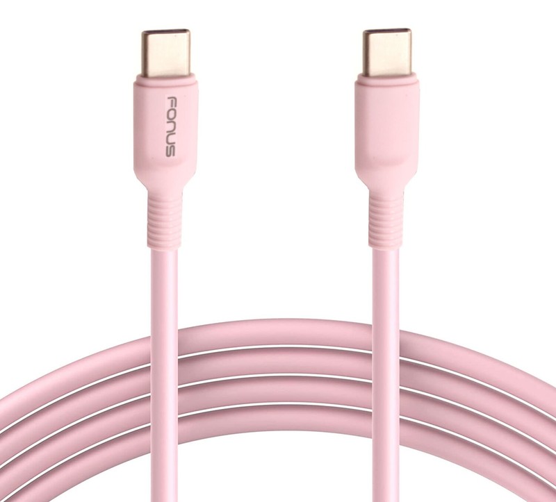 For iPhone 15/Pro/Max/Plus Pink 10ft Long Cable USB-C to Type-C PD Fast Charger