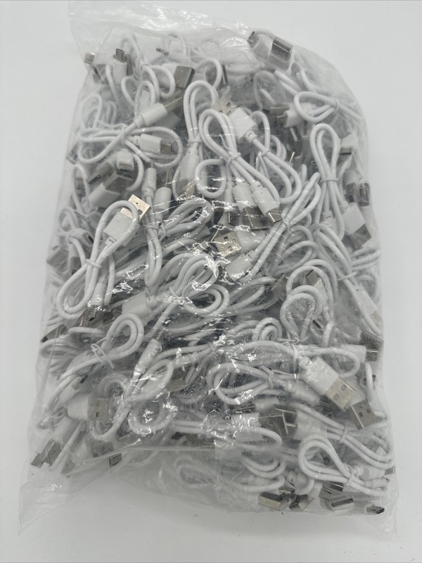 Wholesale Lot Of 150 USB Type A To Micro USB Samsung Android LG 1 Foot Long