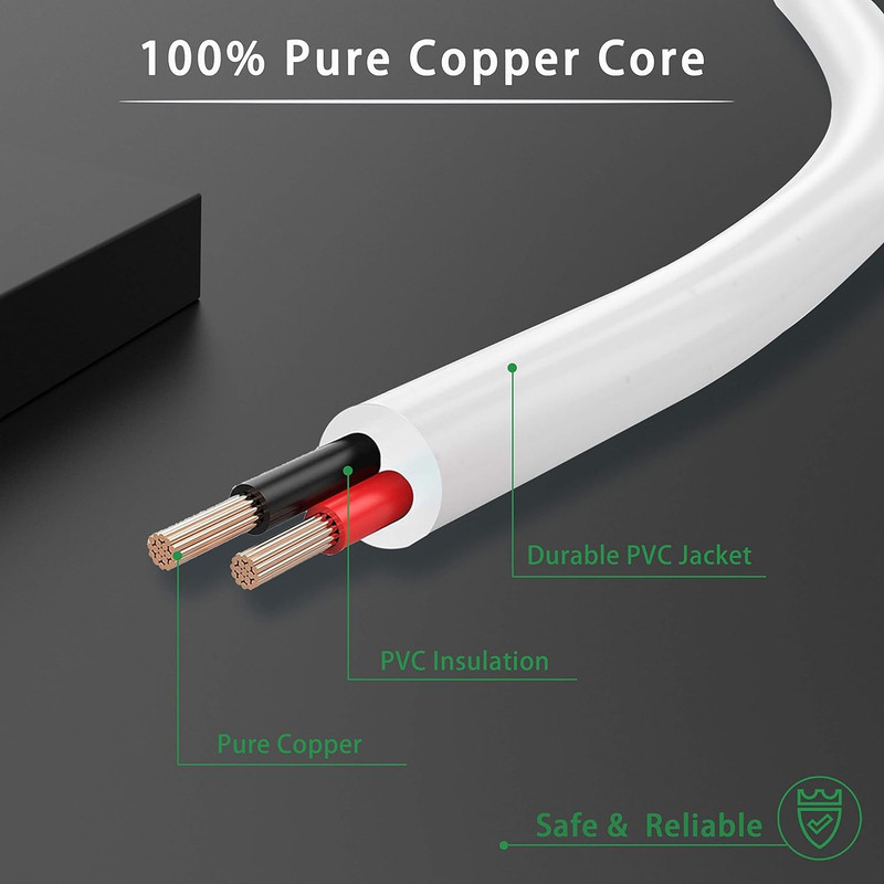Magnetic USB DC Charger Cable Replacement Charging Cord-(6Mm/0.24In)