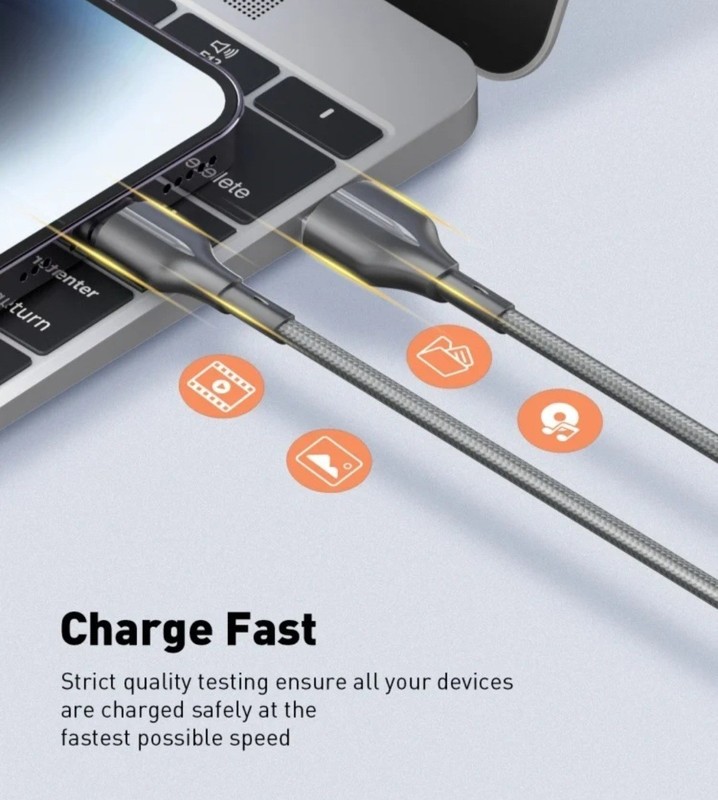 MFi certified Lightning Cable | Fast Charger Cord for iPhone X-14 Pro/Pro Max gallery