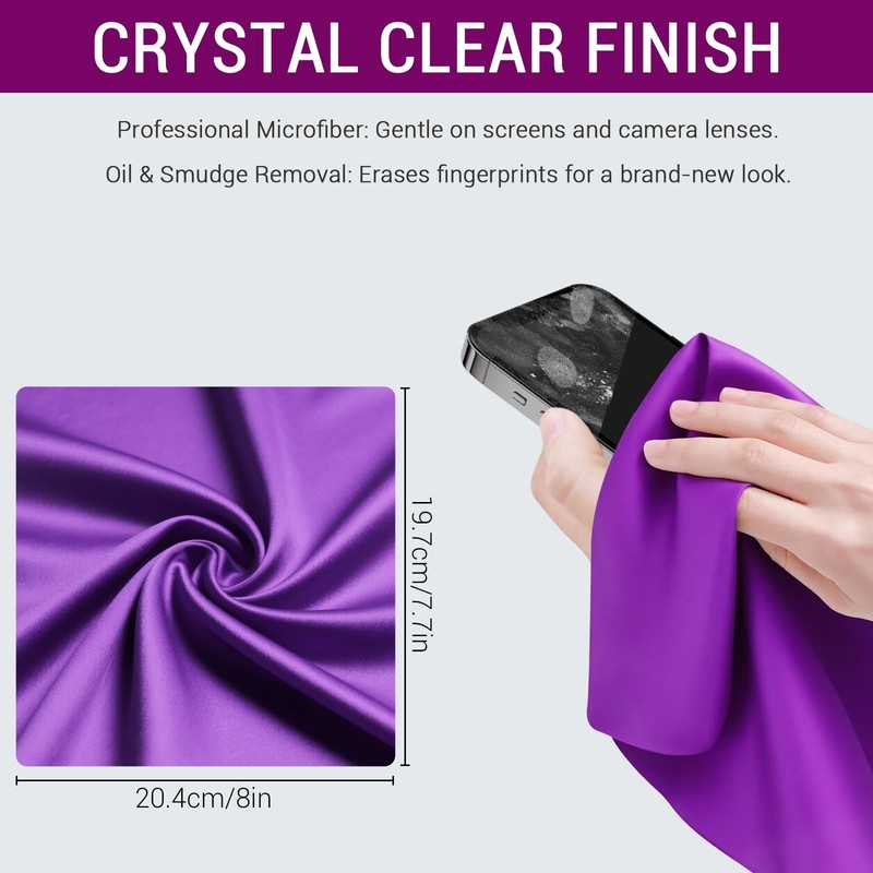 Cleaning Kit for Cell Phone and Headphone Charging Port, USB C, Purple gallery